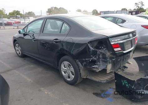 2015 Honda Civic Lx z USA, uszkodzony, nr VIN 19XFB2F5XFE018931